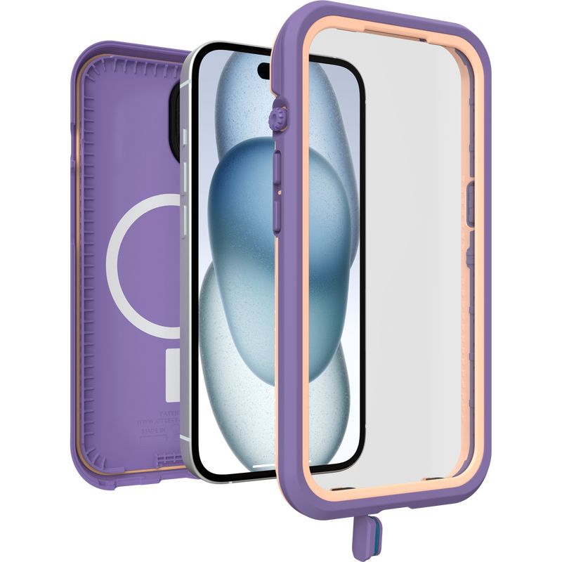 product image 3 - iPhone 15 Vattentätt Skal OtterBox Frē Series för MagSafe