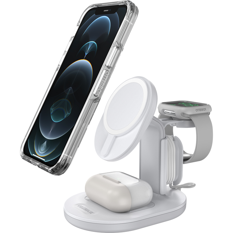 product image 2 - iPhone med MagSafe 3-i-1 laddningsstation för MagSafe