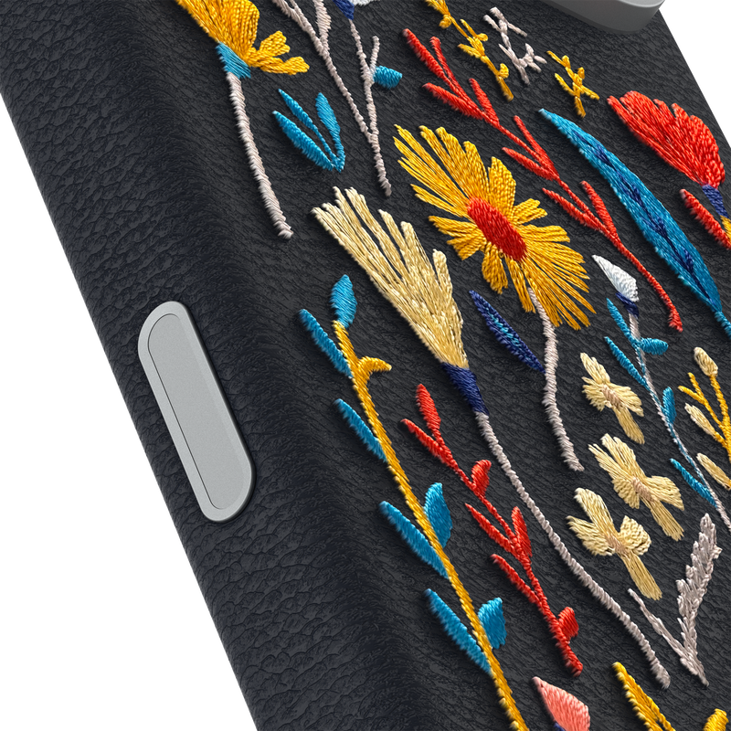 product image 3 - iPhone 17 Pro Max Skal Symmetry Series Cactus Leather Embroidery