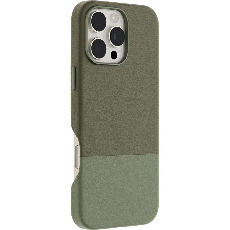 product image 3 - iPhone 16 Pro Max Skal Statement Series Cactus Leather för MagSafe