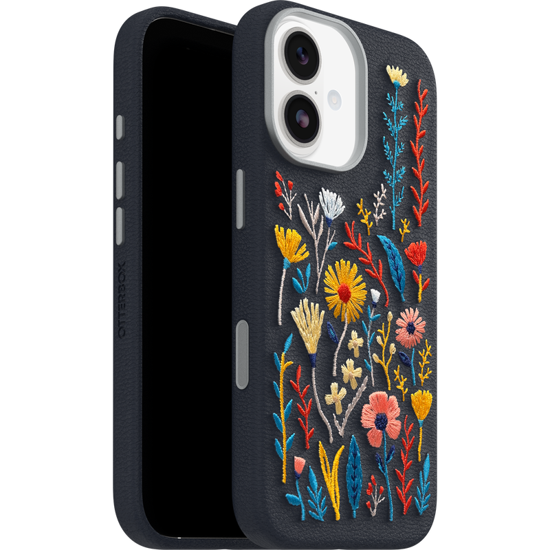 product image 5 - iPhone 17 Skal Symmetry Series Cactus Leather Embroidery