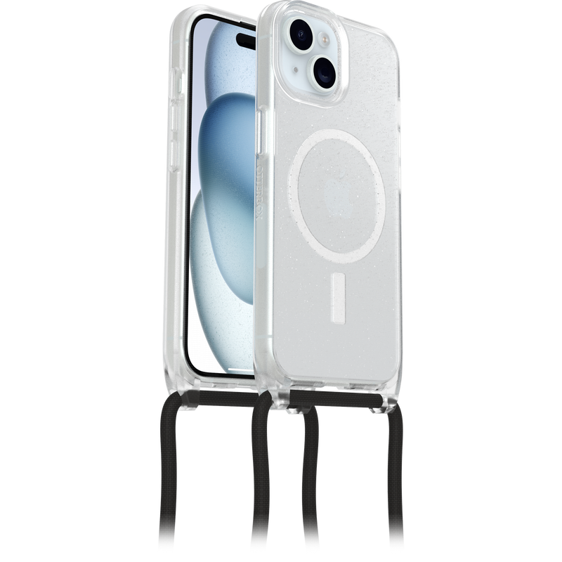 product image 4 - iPhone 15 Skal med Snöre React Series Necklace MagSafe