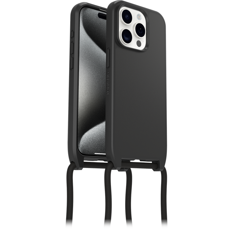 product image 4 - iPhone 15 Pro Skal med Snöre React Series Necklace MagSafe