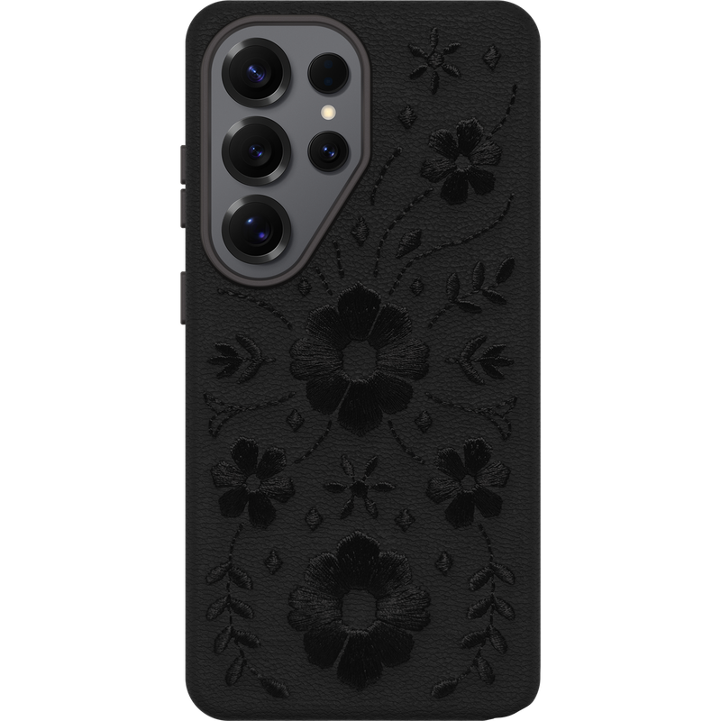 product image 2 - Galaxy S26 Ultra Skal Symmetry Series Cactus Leather Embroidery