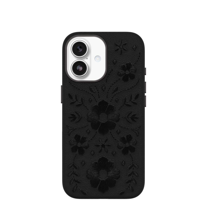 product image 1 - iPhone 17 Skal Symmetry Series Cactus Leather Embroidery
