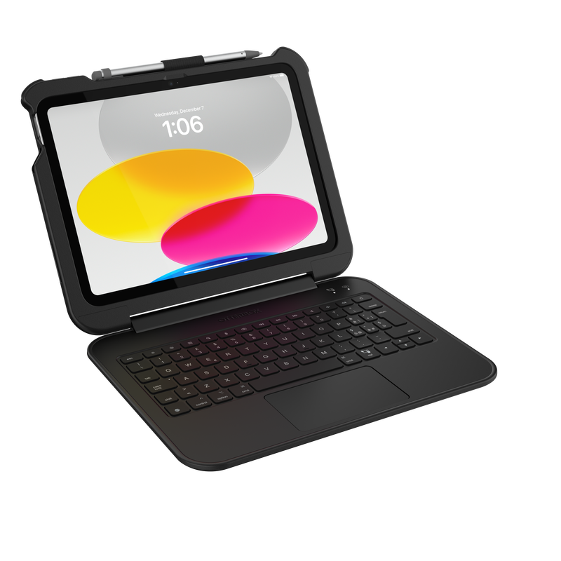 product image 3 - iPad (A16/10:e gen) Skal med tangentbord Achiever Series Keyboard 360