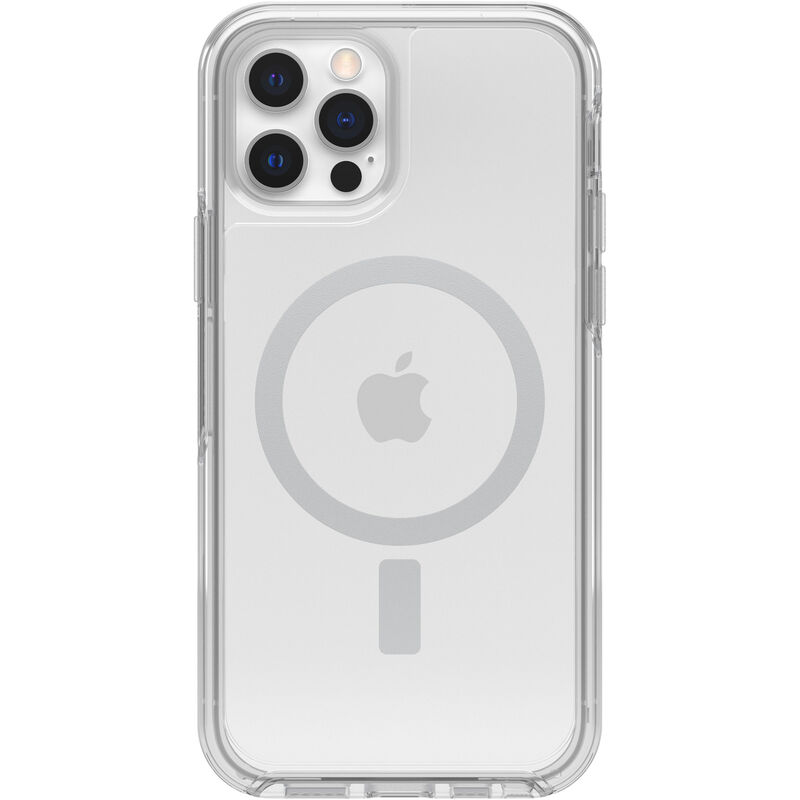 product image 1 - iPhone 12 en iPhone 12 Pro Hoesje Symmetry Series Clear met MagSafe