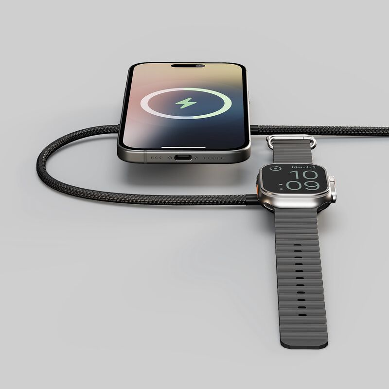 product image 2 - Zens Kabel | Qi2 + Apple Watch Zens Charging Cable Pro 2 Aluminum