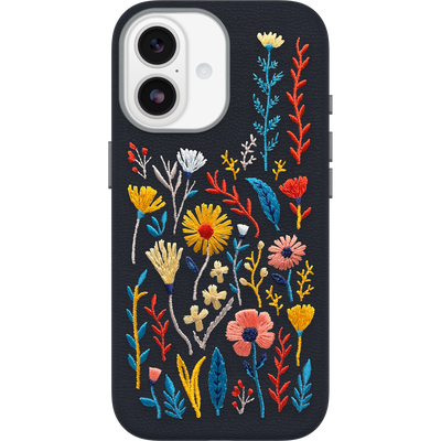 iPhone 17 Hülle | Symmetry Series Cactus Leather Embroidery