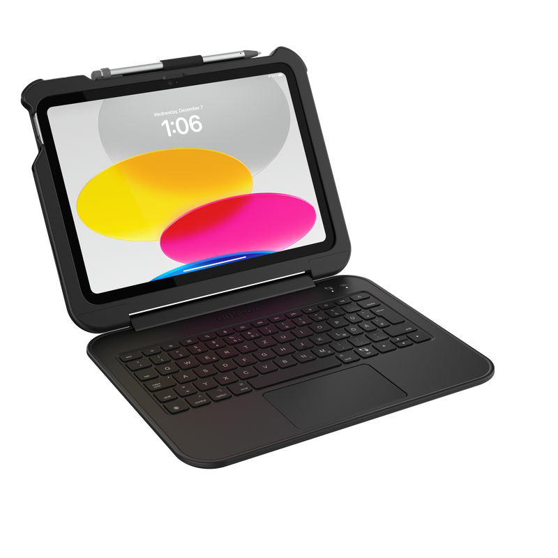 product image 3 - iPad (A16/10th gen) Case with Keyboard Achiever Series Keyboard 360