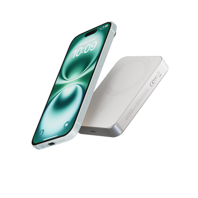 Zens Qi2 Powerbank | Slim Aluminium Powerbank Qi2 10k mAh