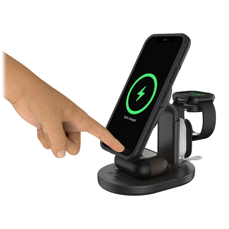 product image 5 - iPhone med MagSafe 3-i-1 laddningsstation för MagSafe