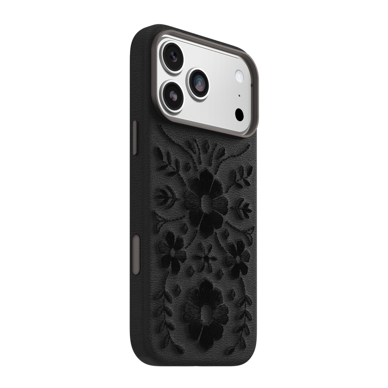 product image 2 - iPhone 17 Pro Max Skal Symmetry Series Cactus Leather Embroidery