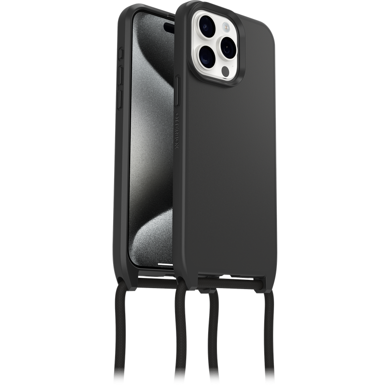 product image 4 - iPhone 15 Pro Max Skal med Snöre React Series Necklace MagSafe