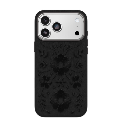 iPhone 17 Pro Max Skal | Symmetry Series Cactus Leather Embroidery