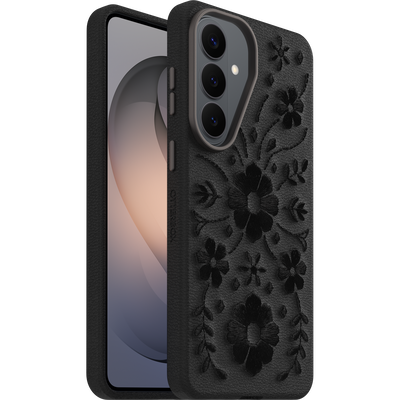 Galaxy S26+ Skal | Symmetry Series Cactus Leather Embroidery