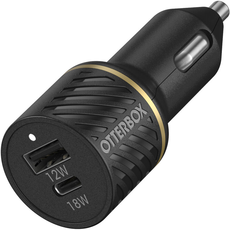 product image 1 - USB-A + USB-C-autolader 30W Premium Charger