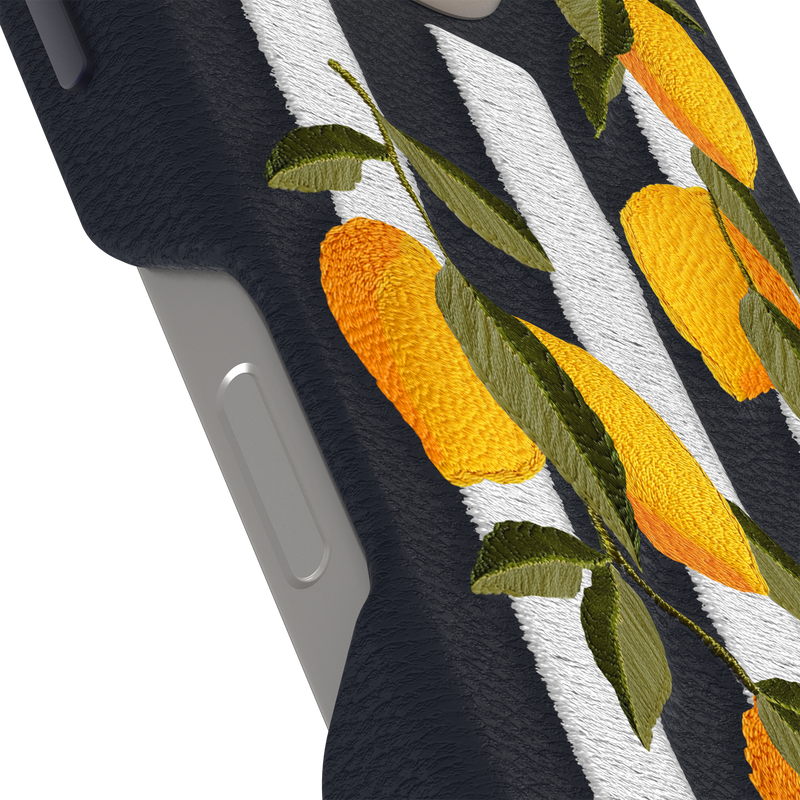 product image 3 - iPhone 16 Pro Custodia Symmetry Series Cactus Leather Embroidery