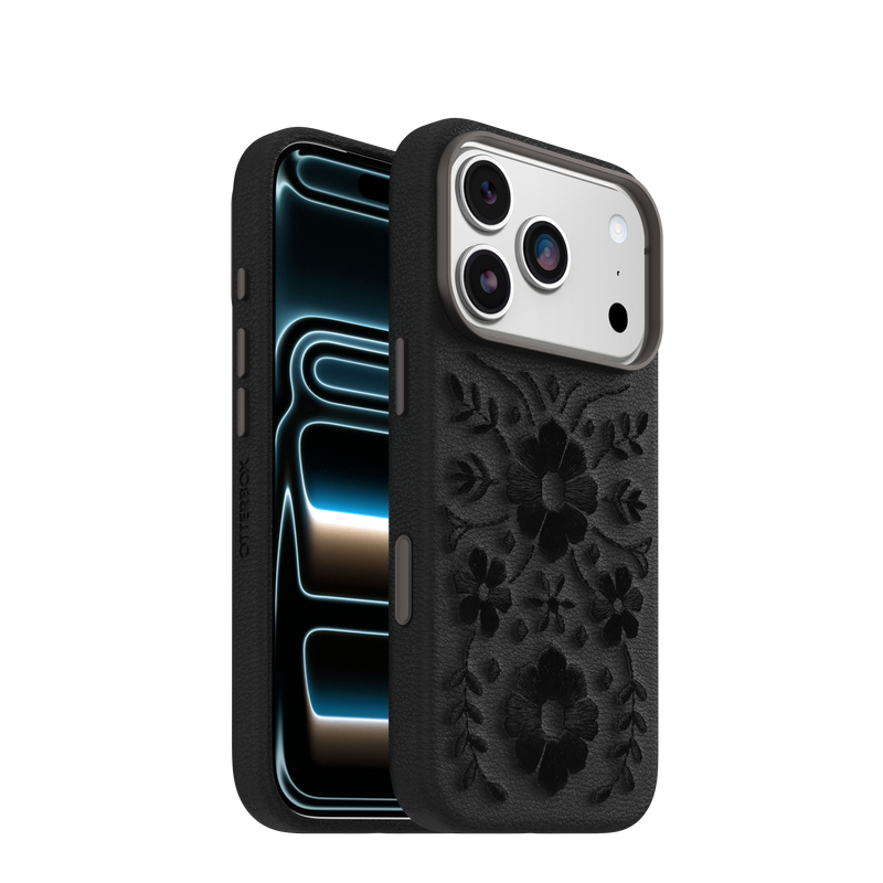 product image 5 - iPhone 17 Pro Skal Symmetry Series Cactus Leather Embroidery