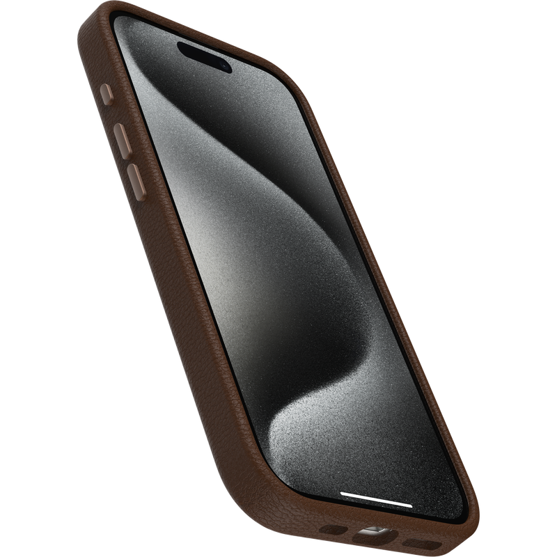 product image 3 - iPhone 15 Pro Skal Symmetry Series Cactus Leather för MagSafe