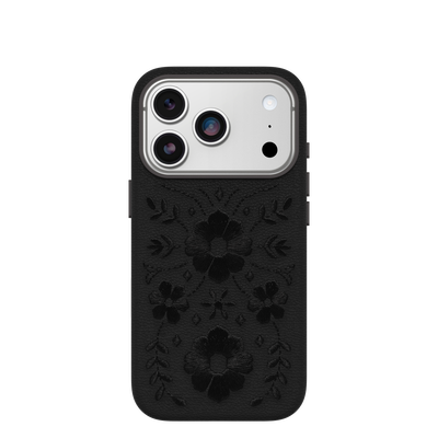 iPhone 17 Pro Skal | Symmetry Series Cactus Leather Embroidery