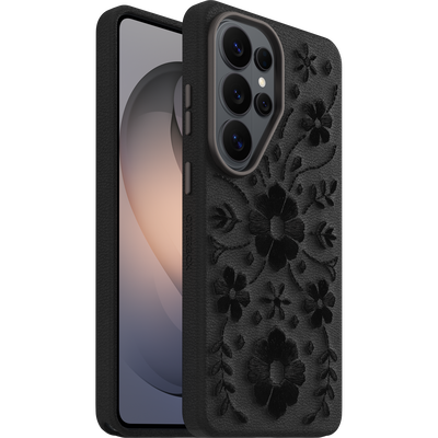 Galaxy S26 Ultra Skal | Symmetry Series Cactus Leather Embroidery