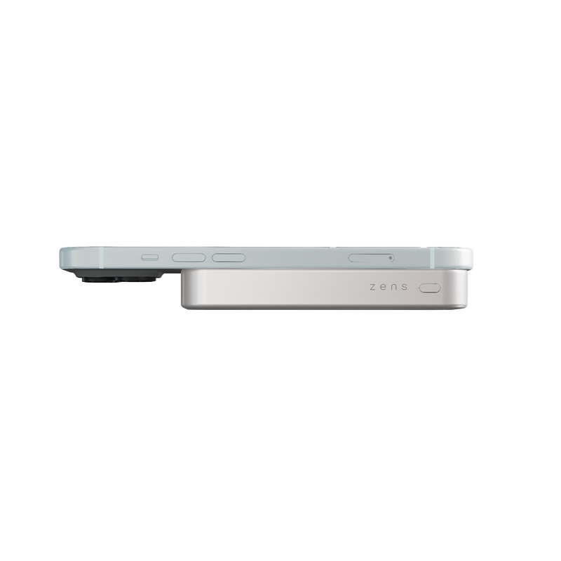 product image 4 - Zens Qi2 Powerbank Slim Aluminium Powerbank Qi2 10k mAh