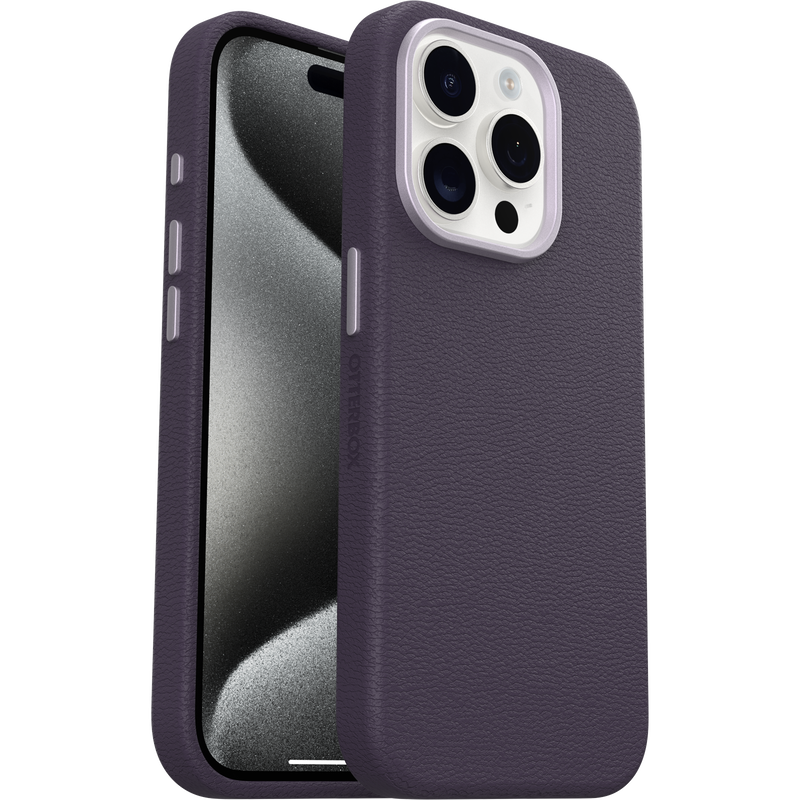 product image 1 - iPhone 15 Pro Skal Symmetry Series Cactus Leather för MagSafe