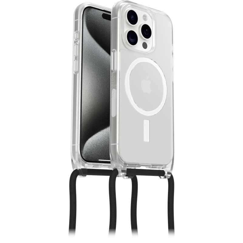 product image 4 - iPhone 15 Pro Skal med Snöre React Series Necklace MagSafe