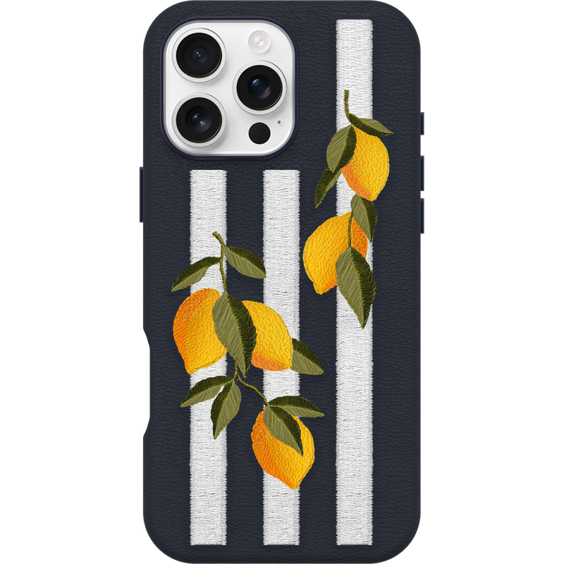 product image 2 - iPhone 16 Pro Max Skal Symmetry Series Cactus Leather Embroidery