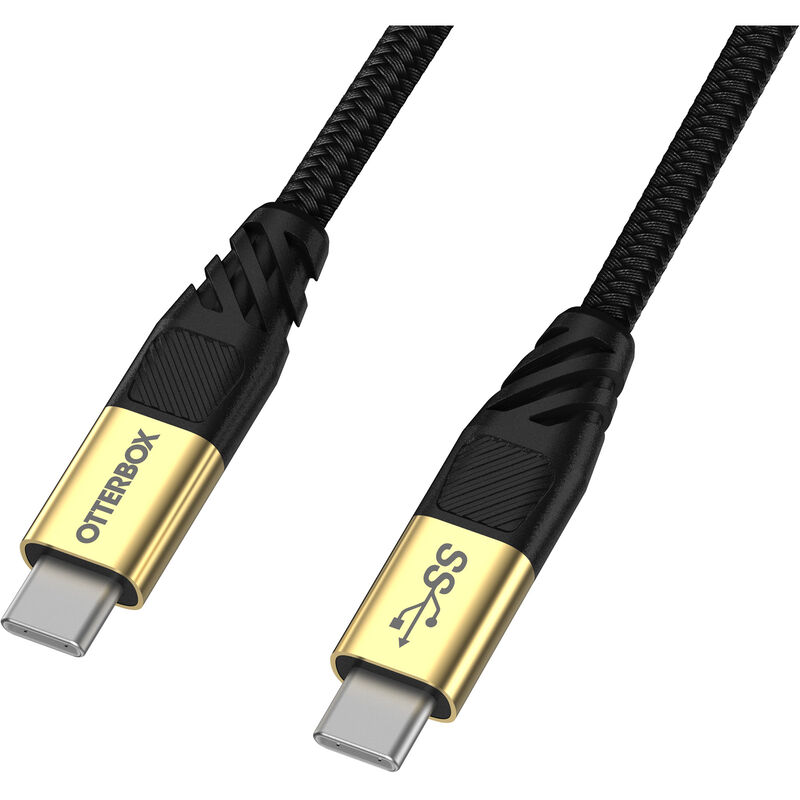 product image 2 - USB-C till USB-C 3.2 Gen 1 (1,8m) Förstklassig Snabbladdare och Supersnabb Datakabel