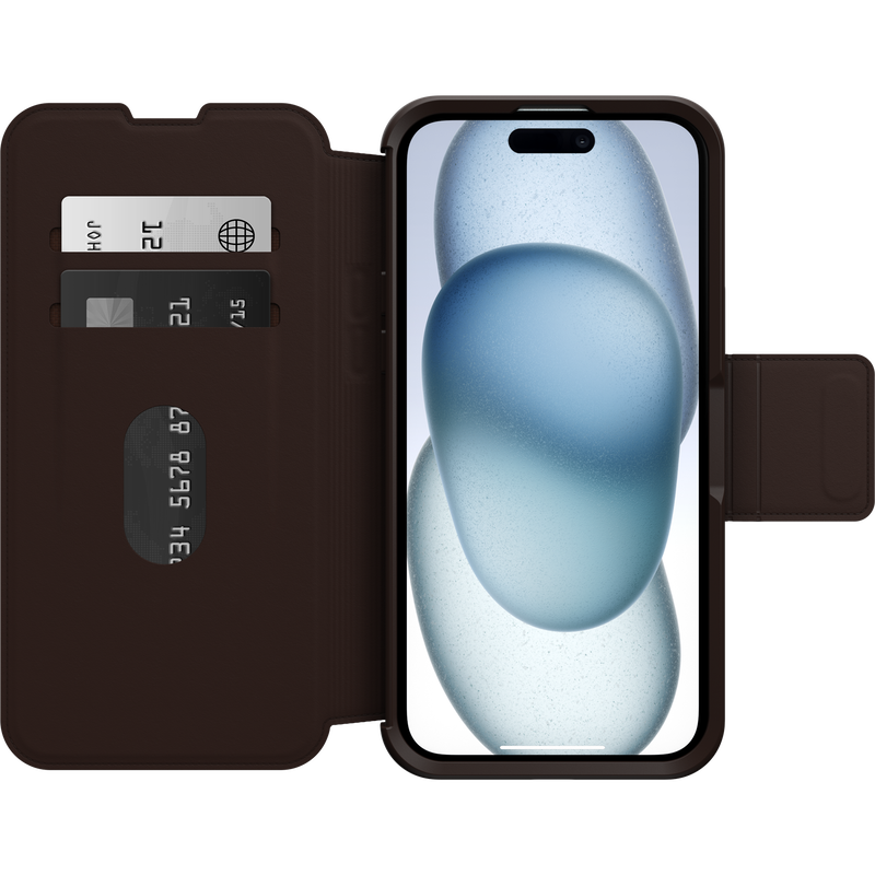 product image 2 - iPhone 15 Plus Skal Strada Series Folio MagSafe