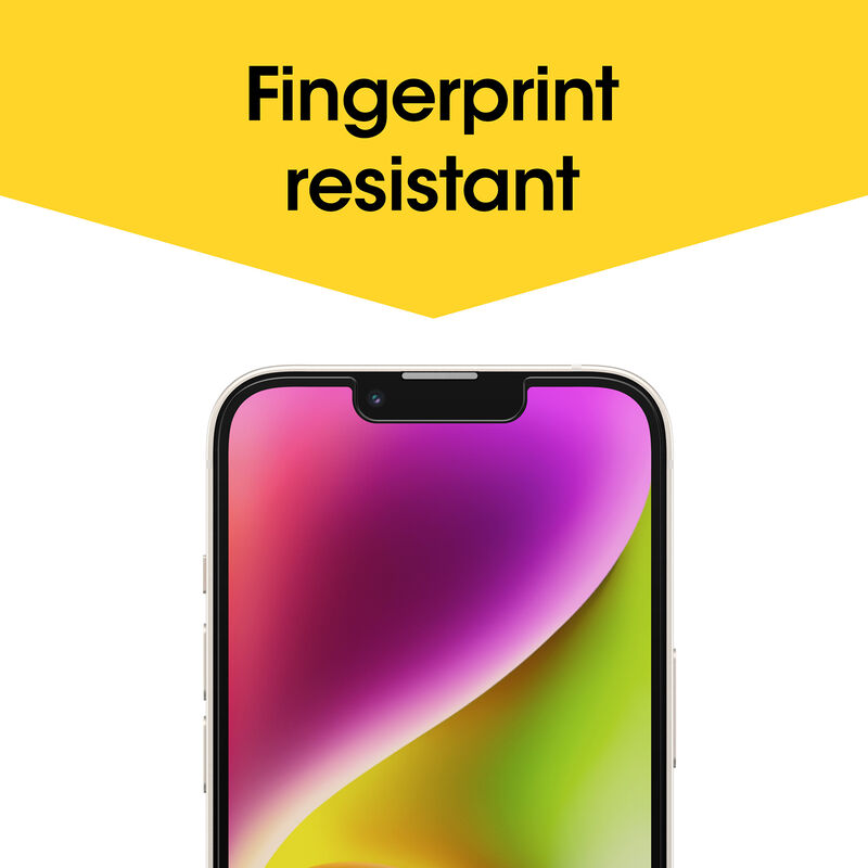 product image 4 - iPhone 16e and iPhone 14/13 Pro/13 Screen Protector Premium Glass Antimicrobial