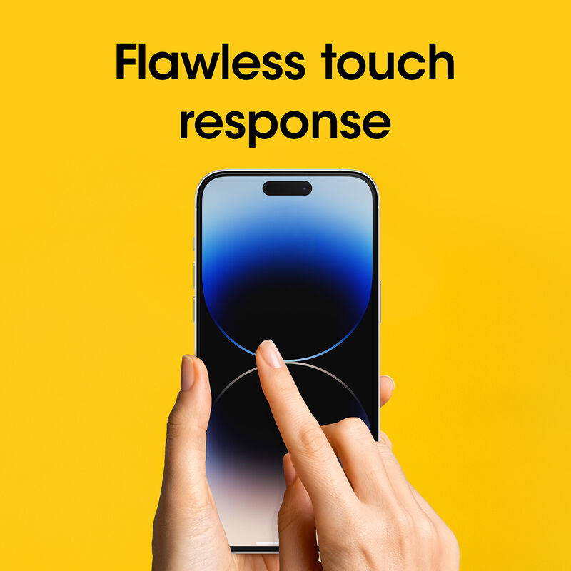 product image 3 - iPhone 14 Pro Max Screen Protector Premium Glass Antimicrobial